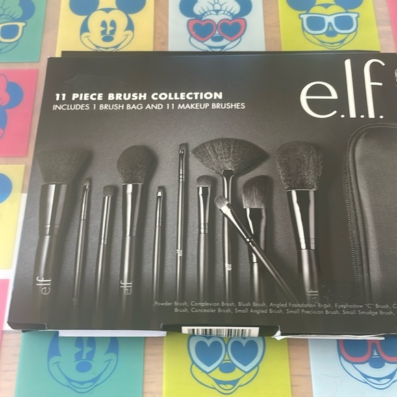 E.l.f. 11 piece brush collection with brush bag - Picture 1 of 3